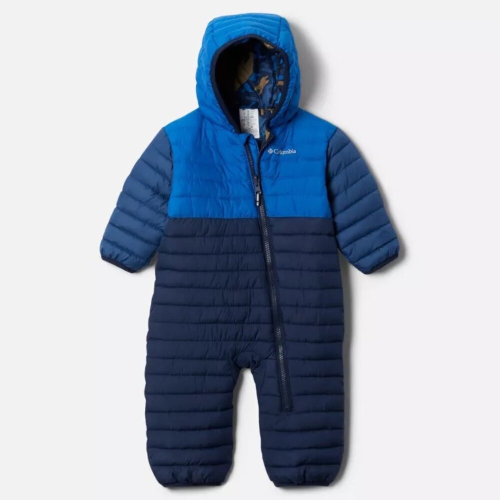 Columbia Infant Powder Lite II Reversible Bunting Size12/18 months, Colour Navy